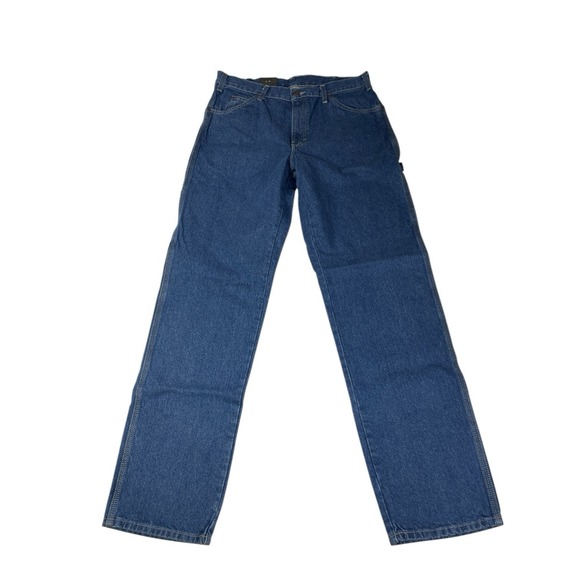 Dickies Men's 34x34 Carpenter Jeans Denim Workwear Utility Pants NWT 1993SNB - Picture 1 of 9